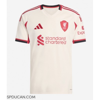 Muški Nogometni Dres Liverpool Curtis Jones #17 Gostujuci 2025-26 Kratak Rukav Muški Nogometni Dres Liverpool Curtis Jones #17 Gostujuci 2025-26 Kratak Rukav